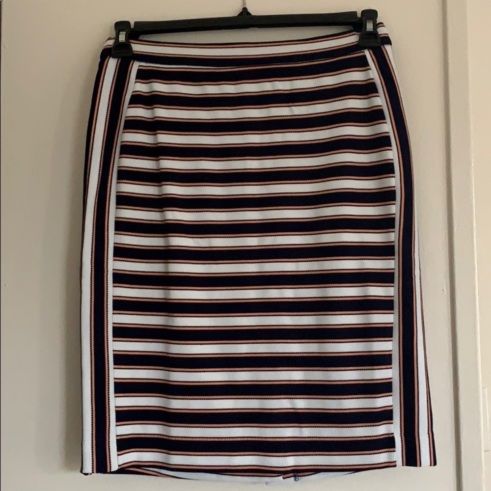 NWT striped Banana Republic pencil mini skirt